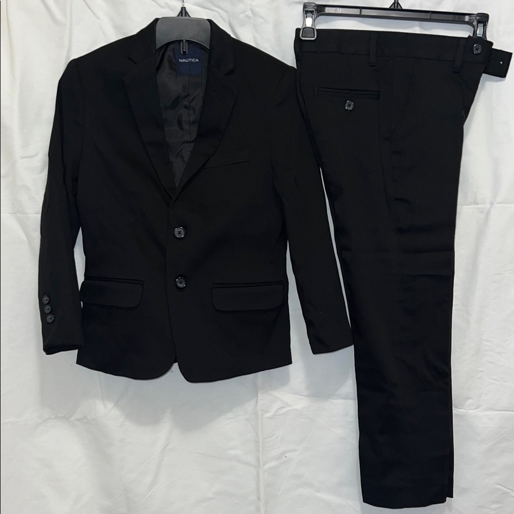 Nautica Boys Classic Black Suit
